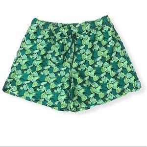 Happy Socks Tropical Palm Leaf Swim Trunks Large